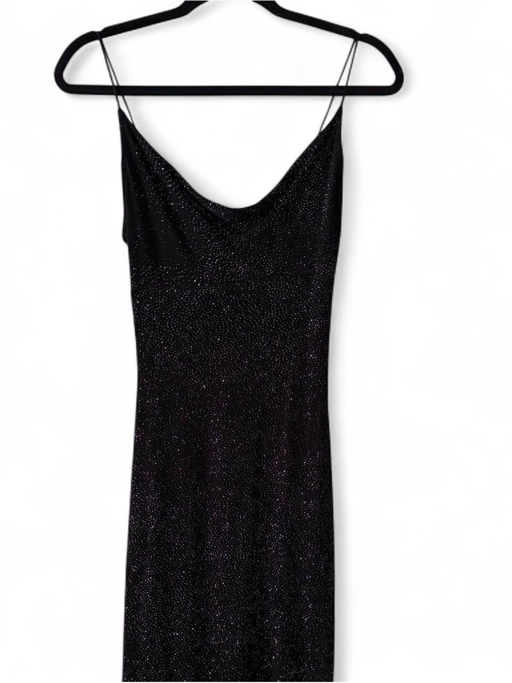 Vintage Wet Seal Sparkle Maxi Dress